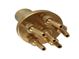 Copper Water Fountain Nozzle Direct Spraying Universal Adjust Pool Sprinkler Head for Garden G2 Inch V1294-YM0901-3111230245312