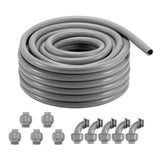12.7 mm Flexible Electrical Conduit, 30.5 m, PVC Liquid-Tight Conduit Non-Metallic with 5 Straight V952-PVCYMDQDG1004Q1FJV0