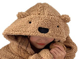 Winter Throw Blanket Cloak With Hood Thick Soft Plush Warm Wearable Blanket for Children and Adults V1294-YM0626-3117220297613