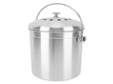 Countertop Compost Bin Round Stainless Steel Remove Odors Composting Bin with Carbon Filters for V1294-YM0703-3117230126811