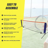 6 Meters Portable Foldable Mini Tennis Net & Post Set V63-802087