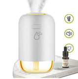 Sansai HUD-303C Portable Humidifier 260ml LED night light moisturize air reduce dust unpleasant V1202-V2-MLSS-HUD-303C