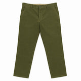 MENS CORDUROY PANTS Trousers Cords Casual STRETCH COTTON Size 32"-44" Adjustable - Olive V563-BR-MCURDOROYPANTS-89-97