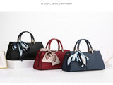 Fashionable Synthetic Leather Crossbody Bag with Detachable Scarf - Multiple Compartments for Daily V888-ELOSUNG35220
