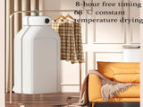 Portable Dryer, Mini Electric Foldable Dryer With Remote Control And Bag, 360 Degree Hot Air V1189-LC-RY-00322