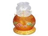 Buddhist Temple Flower Light Glazed Buddha Oil Lamp for Churches Temple Shops Sacrifices V1294-YM0715-3115210269211