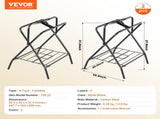 Folding Saddle Rack, 28 x 19 x 37.5 in, 2 Packs Freestanding Horse Saddle Stand, Portable Horse V952-MAJXXZDK2819ERWR1V0