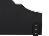 Artiss Bed Frame Bed Head Headboard Queen Velvet IRIS Beige BED-HEAD-IRIS-Q-BG
