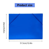 10 Pcs A4 Portfolios Folder with Elastic Band File Folder Plastic Corner Folder Postal Folder for V1370-AZ4-12924
