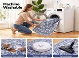 Artiss 60 x 180 cm Runner Rugs for Hallway Bedroom Pad-Free Dense Dot Backing Stops Slipping & Robot FLR-2133-60X180-GR