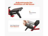 Incline Chest Fly and Rear Delt Fly Machine, 450 LBS Chest Machine, Adjustable Fitness Chest Bench V952-XBTJJXTZYTJSOY411V0