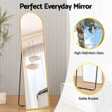 Embellir Full Length Mirror Floor Dressing Mirror 160cm MM-E-WALL-ROU-GD-160