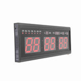 Large Digital LED Wall Timer Battery Clock With Calendar Temperature V1294-YM0901-09EXJ45201