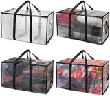 Large Moving Boxes & Storage Bags Extra Large Moving Boxes with Backpack Straps, Zippers & Handles V1188-ZXY-131-082
