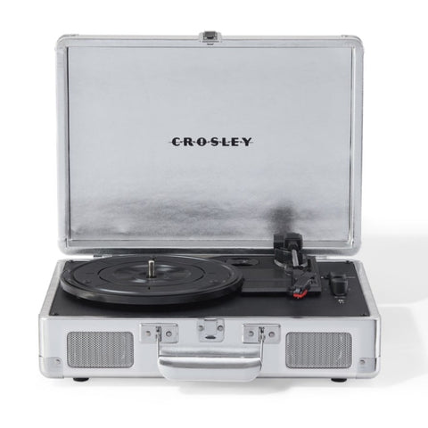 Crosley Cruiser Bluetooth Portable Turntable - Silver V398-CRIW8005F-SI4