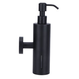 200ml Round Soap Dispenser WallMounted Shampoo Shower Gel Container Bathroom Supply Black V1294-YM0721-3112210016311