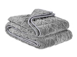 Weighted Blanket, 9 kg, 1524 x 2032 mm Queen Size, Sherpa Fleece Heavy Blanket with Glass Beads, V952-JZMTYGRTHRT2DXUNJ001V0