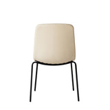 Levede Stackable Dining Chairs Kitchen Beige Set of 8 CH1093-4-BGX2