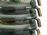 Transparent Green Insulated Food Stackable Multilayer Dustproof Thermal Vegetable Storage V1294-YM0703-3118230143413