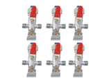 10PCS Atomizing Spray Nozzle Set Zinc Alloy Agricultural Plant Water Misting Fan Nozzle for Tractor V1294-YM0706-3111230161511
