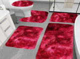 5Pc Bath Mats for Bathroom, Quick-Dry Bathroom Rugs Sets Washable Non-Slip Bath Mat Ultra Soft V1189-LWWAL-20260325-01109