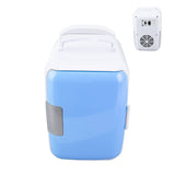 Car Fridge 4 Liters Durable ABS Storage Detachable Partition Portable Mini Fridge for Food V1294-YM0716-3113220131311