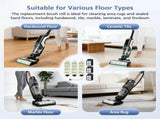 3 Pack Multi-Surface Pet Brush Rolls 2788 and Vacuum Filters 1866 Compatible with Bissell CrossWave V1258-DP02-C-642