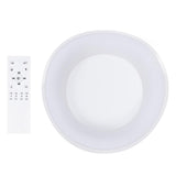 LED Flush Mount Ceiling Light Dimmable Modern Remote Control Ceiling Light Fixture for Bedroom V1294-YM0901-3119240122511