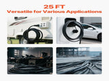 7.62 m 6AWG Portable Power Cable , Heavy Duty 600V SOOW Electrical Power Cable, V952-BXSDYXSOOWDLLUJEO001V8