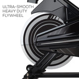 PROFLEX Spin Bike Flywheel Commercial Gym Exercise Home Fitness Grey V219-FTNSPBPRFA70G