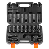 360 Degree Swivel Impact Sockets Set 14pcs 6-Point 3/8in Drive Socket Set V952-CJTTZJ1CRMO10JEDIV0