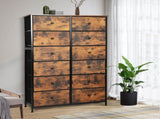 Levede Storage Cabinet Tower Chest 150 Pcs CH1098-12-BR_NZ