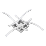 LED Ceiling Light 25W Modern Curved Lamp for Living Room Canteen Bedroom White Light 85-265V V1294-YM0901-3119210035011