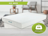 Queen 30cm Green Tea Memory Foam Mattress Cooling Comfort with CertiPUR-US Certified Foam V63-826471
