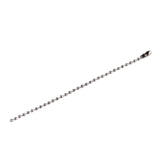 Dog Tag Chain Ball Chain Necklace Bulk, Military Blank Dog Tag Necklace for Men, Beaded Necklace V1189-LWWAL-20260401-06936