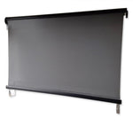 Outdoor Roller Blind Sun Screen Awning With Aluminium Hood V410-ROLL-CHARC2000