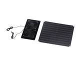 20W 18V Solar Panel Exhaust Fan Photovoltaic Vent Fan for Shed Chicken Coop Dog House Greenhouse V1294-YM0901-3114240108311