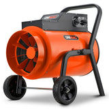 UNIMAC 15kW Portable Industrial Electric Space Fan Heater, 32A 3 Phase, Wheel Mounted, Adjustable V219-HEACHTUM8XCA