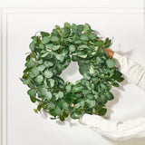 VEVOR Artificial Decorative Wreath 66.04 cm Green Eucalyptus Leaves Year Round V952-ZSHHASYL26IN8WZI3V0