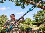 Traderight Mini Chainsaw Pole Saw Brushless 700W 2.49m Adjustable Head Blue HW0325-AU