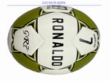 A local gold color matching size5 football, PU fitting material, Christmas Boxing Day gift, V1102-HYZQ00C010