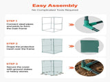 Crop 1.2 x 1.2 x 1.8 m Plant Protection Tent with Zippered Door, Wind-Resistant Tall Crop V952-ZZBHZ1PCS484D8164001V0