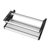 Weisshorn Manual Pull Out Caravan Step Folding RV Entry Stair 200KG Capacity Non-Slip Aluminium STEP-CV-1S-FOLD-SI