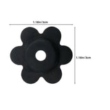 40 Pcs Flower Shape Rubber Flag Pole Stoppers Nonslip Garden Flag Stand Holders V1366-AZ2-W-18233