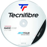 Tecnifibre Razor Code Tennis String Reel 1.25mm 17 Gauge 200m Coil - Blue V563-3490150180375