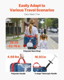 VEVOR Ride-on Luggage 18-inch Lightweight Kids Scooter Suitcase with Wheels V952-FDDQXXLXXLK1Y8UF6001V0