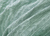 Accessorize Augusta Sage Crinkled Look Quilt Cover Set Queen V442-HIN-QUILTCS-AUGUSTA-SAGE-QS