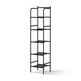 Artiss 2X Floor Standing Corner Shower Caddy 5 Tier Bathroom Organizer Black BSR-A-5T-142HX2