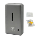 600ml Wall Mounted Soap Dispenser Touchless Adjustable 2 Levels Visible Window for Bathroom Kitchen V1294-YM0901-3112250034912