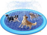 Splash Pad for Dogs & Kids - Anti-Slip Dog Pool for Large Dogs, 0.58 mm Thickened Durable Outdoor V1188-CYX-LHJ-2444